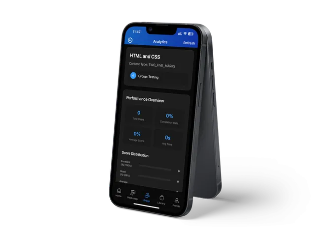 AI Learning Platform Interface